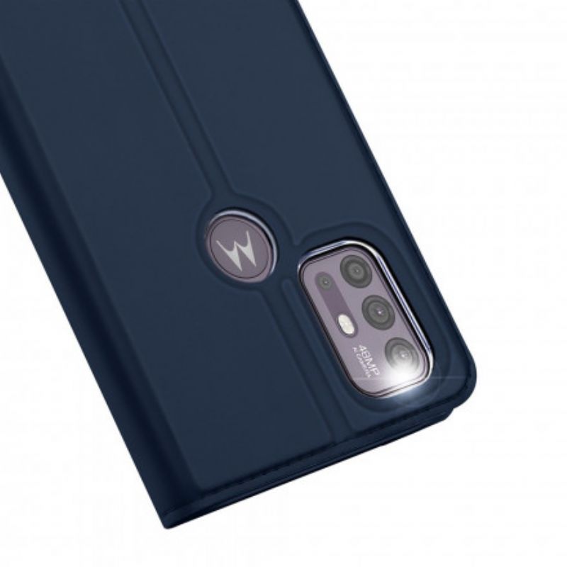 Překlápěcí Kryt Moto G30 / Moto G10 Skin Pro Dux Ducis