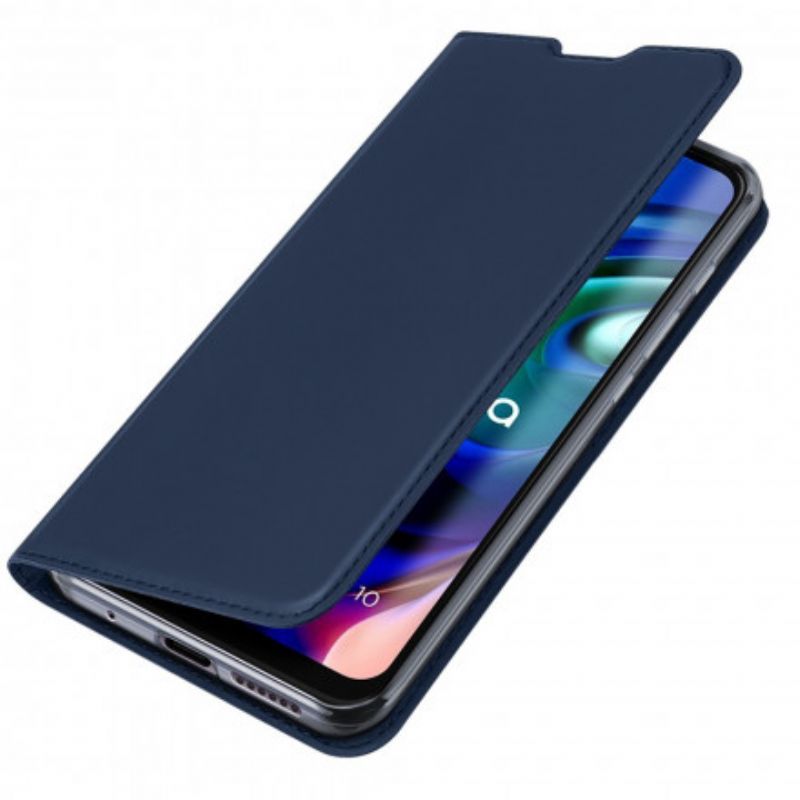 Překlápěcí Kryt Moto G30 / Moto G10 Skin Pro Dux Ducis