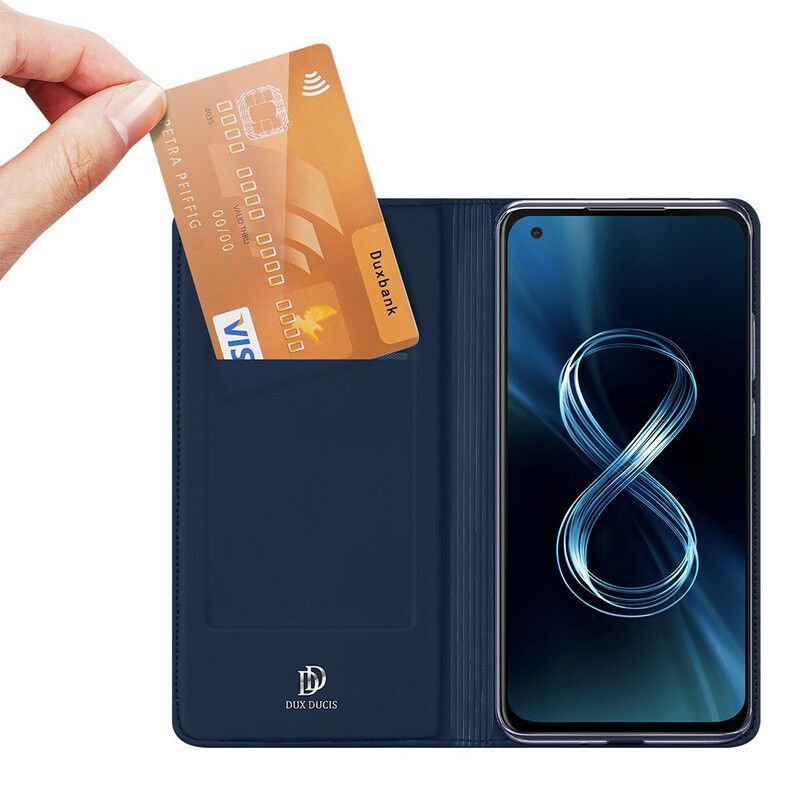 Vyklápěcí Kryt Azus Zenfone 8 Skin Pro Dux Ducis