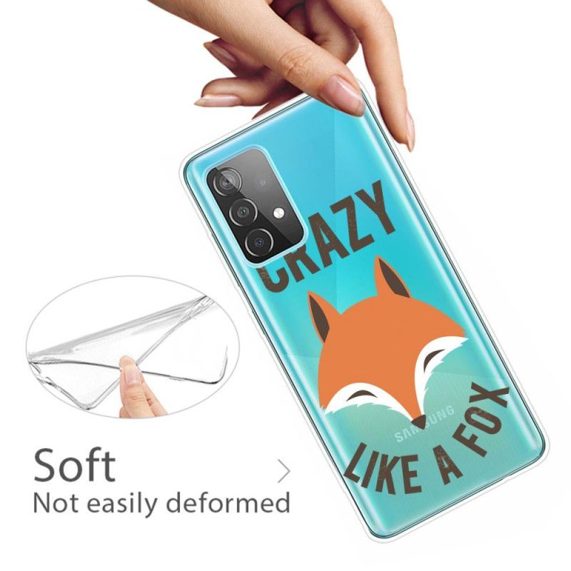 Coque Samsung Galaxy A52 5g Liška / Blázen Jako Liška