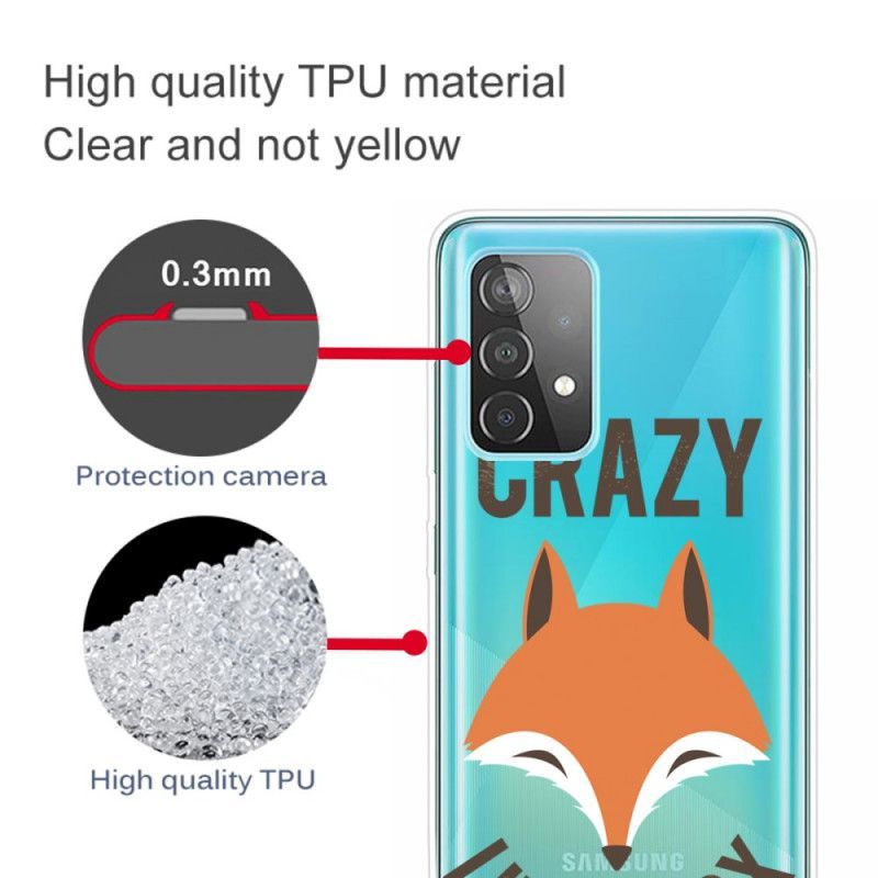 Coque Samsung Galaxy A52 5g Liška / Blázen Jako Liška