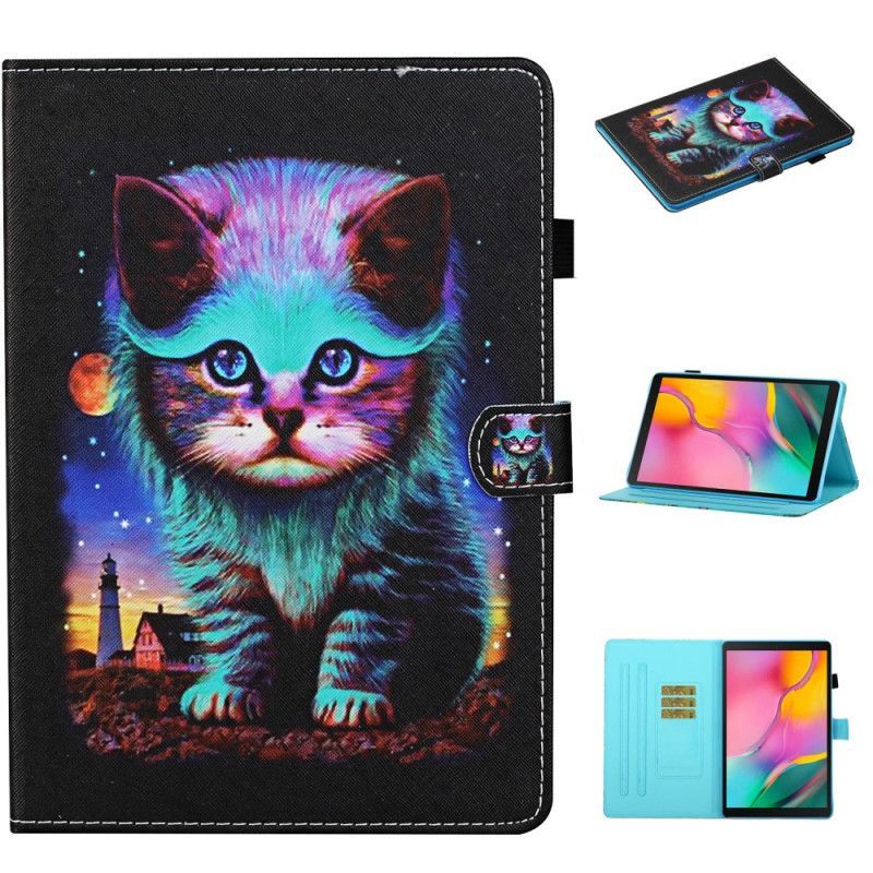 Cover Samsung Galaxy Tab A 10.1 (2019) Elektrická Kočka