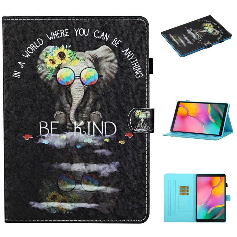 Cover Samsung Galaxy Tab A 10.1 (2019) Elephant Be Kind Kind