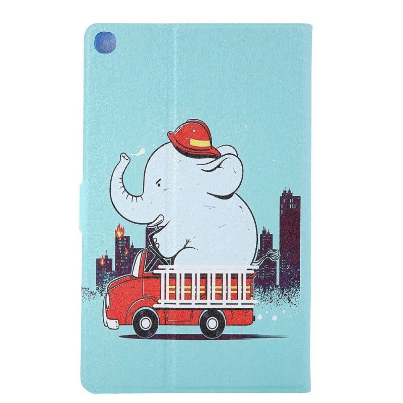 Cover Samsung Galaxy Tab A 10.1 (2019) Fire Elephant