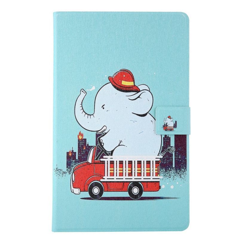 Cover Samsung Galaxy Tab A 10.1 (2019) Fire Elephant