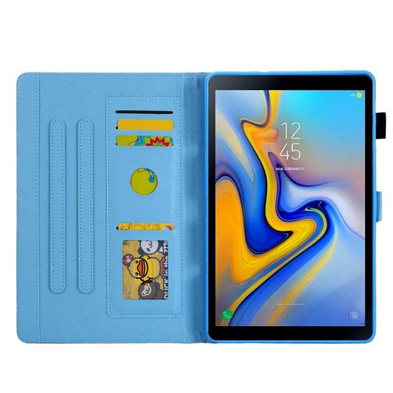 Cover Samsung Galaxy Tab A 10.1 (2019) Květinový Motýl