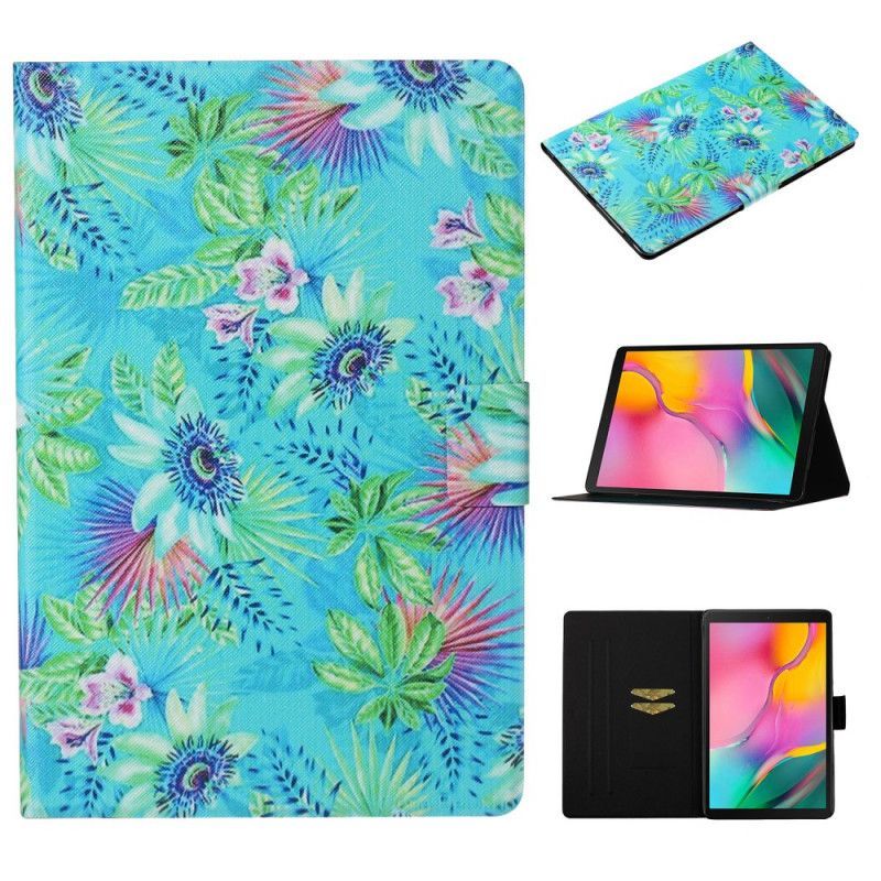 Cover Samsung Galaxy Tab A 10.1 (2019) Květiny A Listy