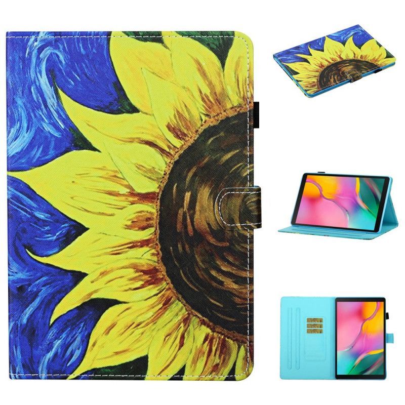 Cover Samsung Galaxy Tab A 10.1 (2019) Malovaná Slunečnice