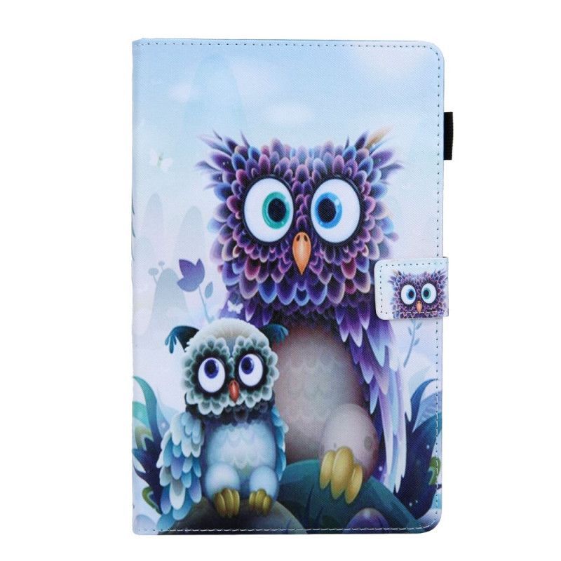 Cover Samsung Galaxy Tab A 10.1 (2019) Zmatené Sovy