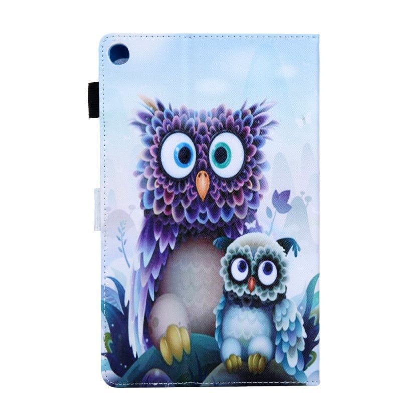 Cover Samsung Galaxy Tab A 10.1 (2019) Zmatené Sovy