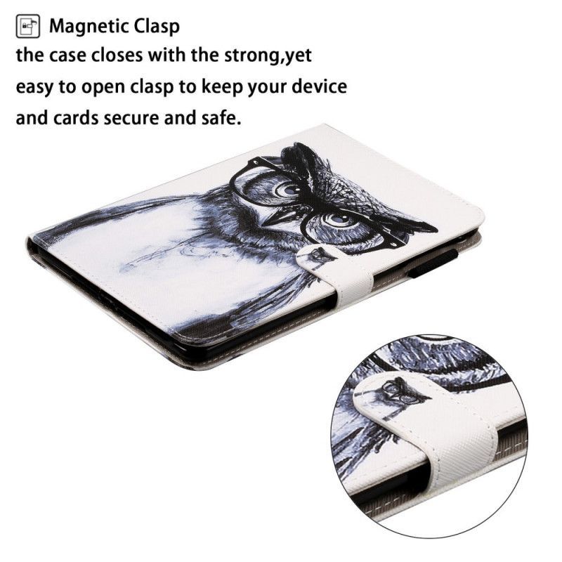 Cover Samsung Galaxy Tab A 8.0 (2019) Bdělá Sova