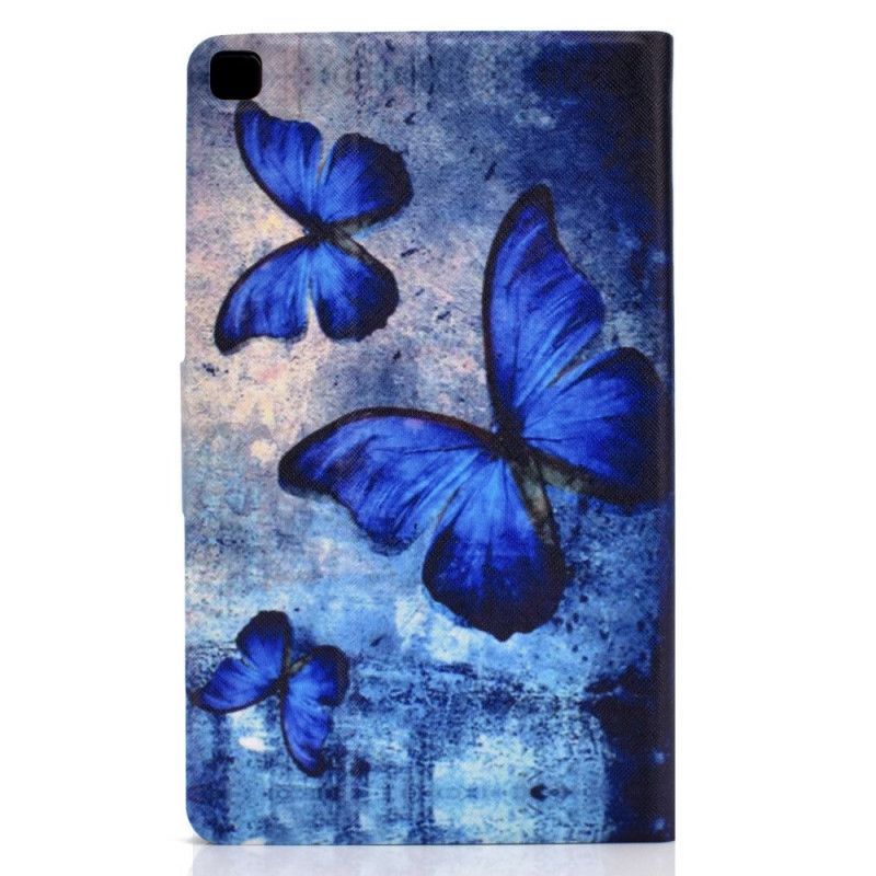 Cover Samsung Galaxy Tab A 8.0 (2019) Blue Butterflies