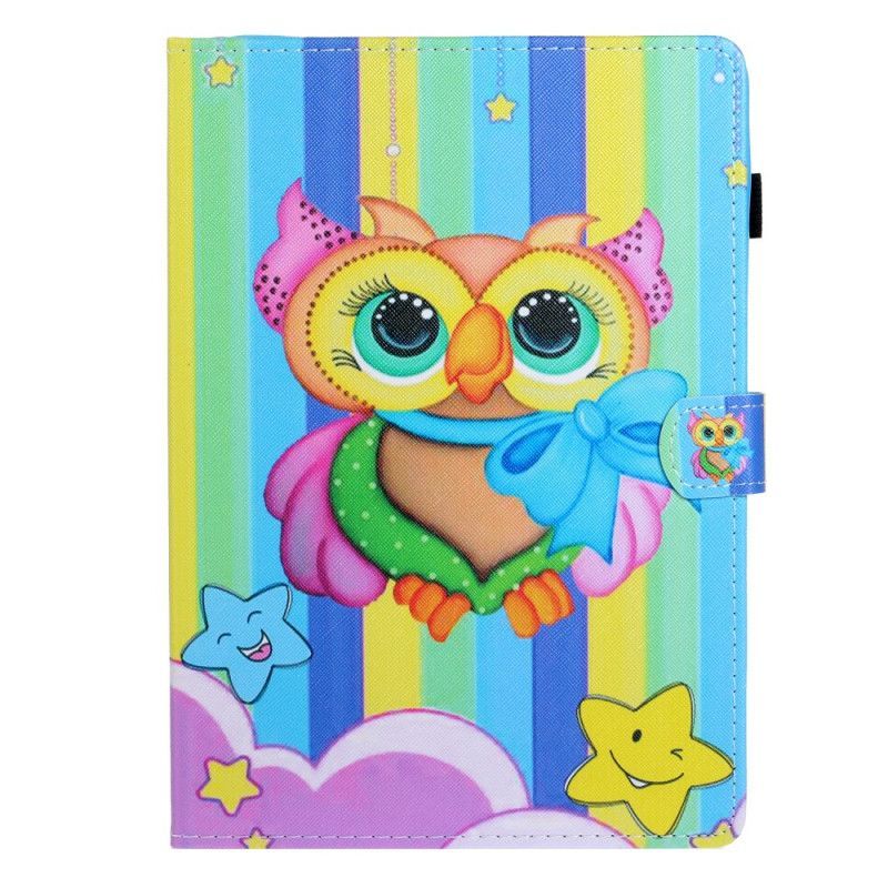 Cover Samsung Galaxy Tab A 8.0 (2019) Vícebarevná Sova