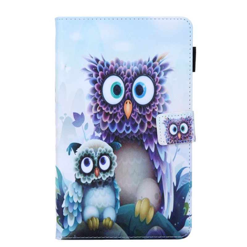 Cover Samsung Galaxy Tab A 8.0 (2019) Vyděšená Sova