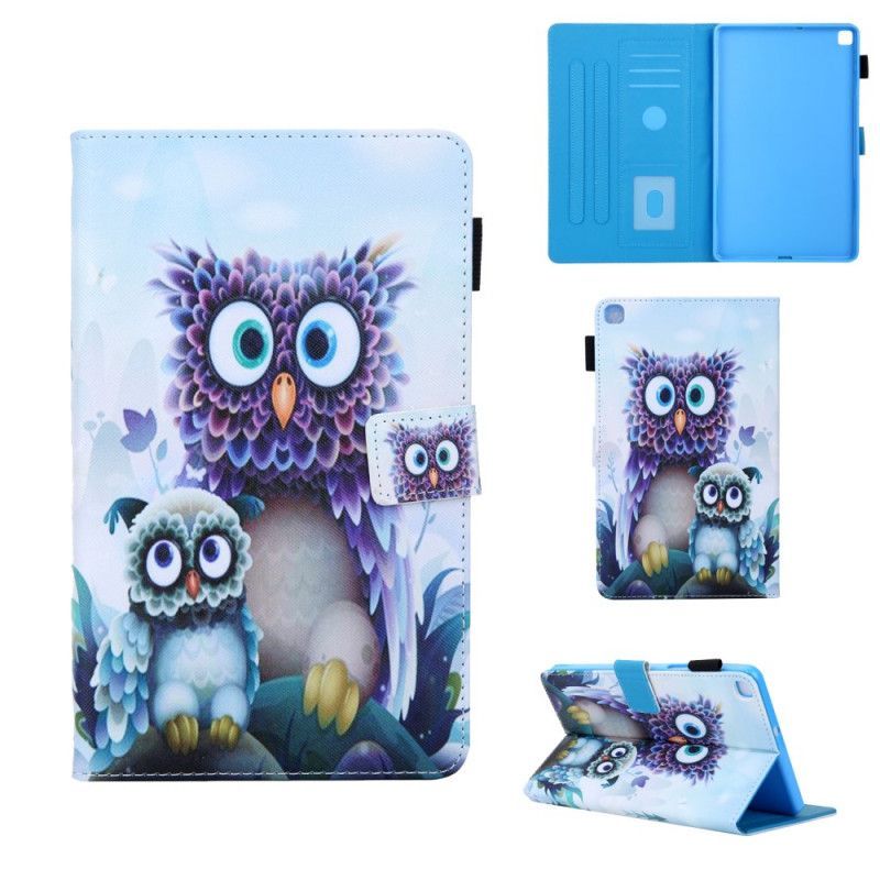 Cover Samsung Galaxy Tab A 8.0 (2019) Vyděšená Sova