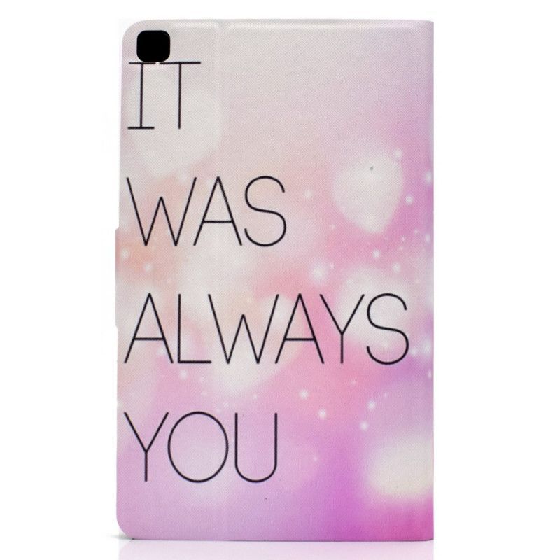 Cover Samsung Galaxy Tab A 8.0 (2019) Vždy Jste To Byli Vy