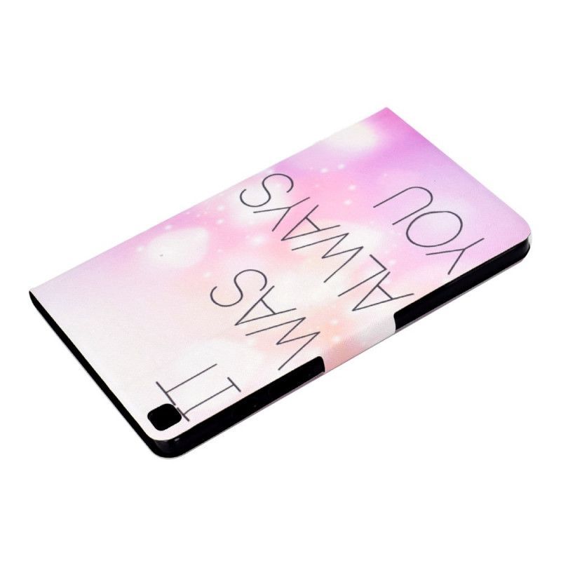 Cover Samsung Galaxy Tab A 8.0 (2019) Vždy Jste To Byli Vy