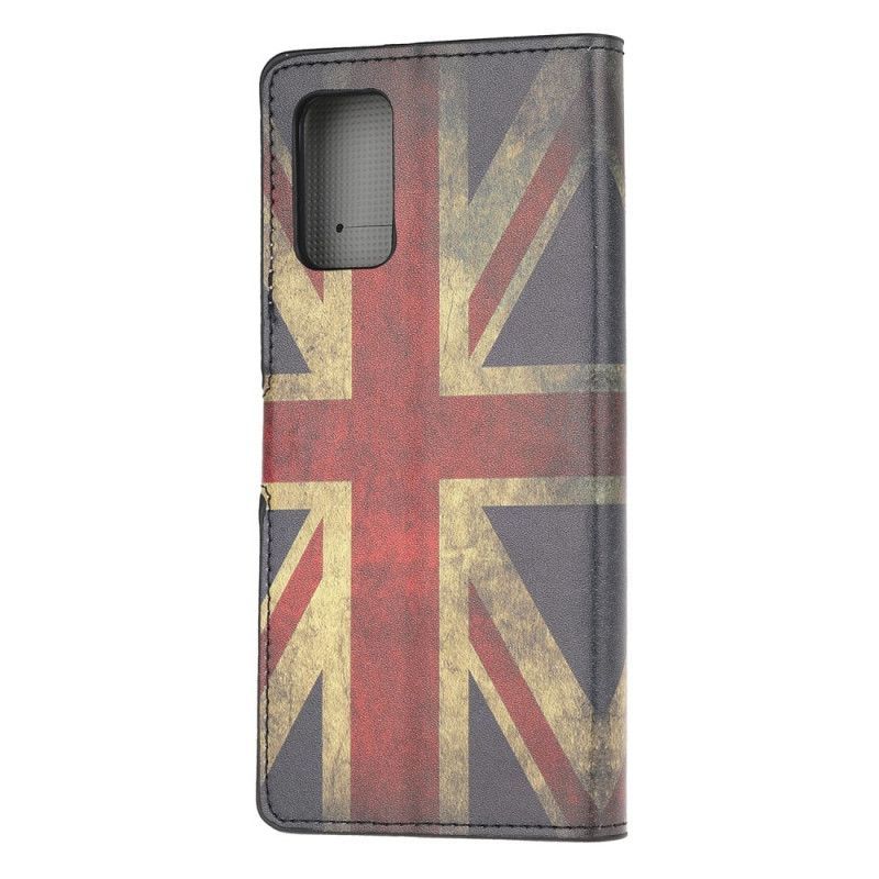 Cover Sflipové Pouzdro Na Samsung Galaxy S20 Plus / S20 Plus 5g Anglická Vlajka