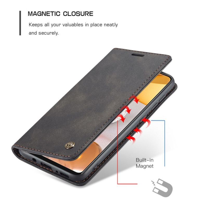 Flip Cover Samsung Galaxy A70 Caseme Z Umělé Kůže