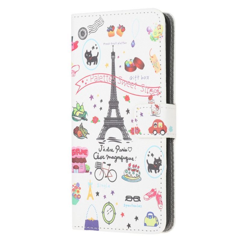Flipové Pouzdro Na Samsung Galaxy S10 Lite Miluji Paříž