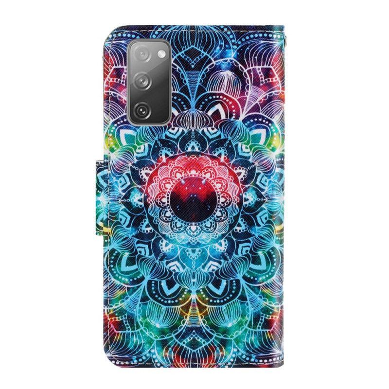 Flipové Pouzdro Na Samsung Galaxy S20 Fe Mandala Na Obloze