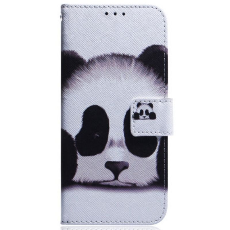 Flipové Pouzdro Na Samsung Galaxy S23 5G Na Lana My Lanyard Panda