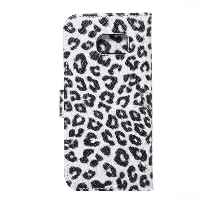 Flipové Pouzdro Na Samsung Galaxy S7 Leopard