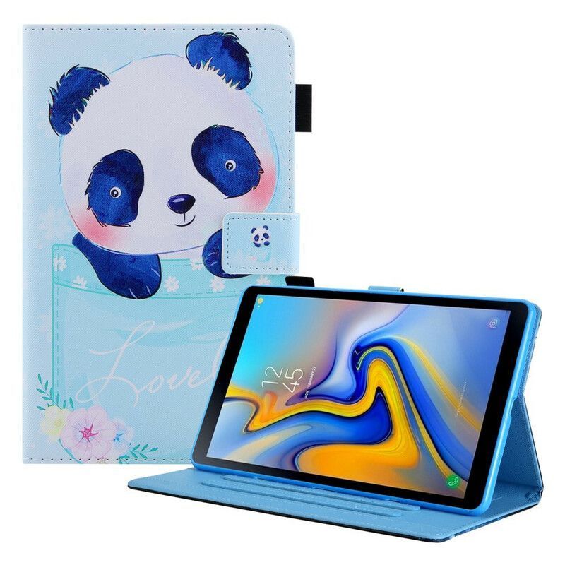 Flipové Pouzdro Na Samsung Galaxy Tab A7 Lite Krásná Panda