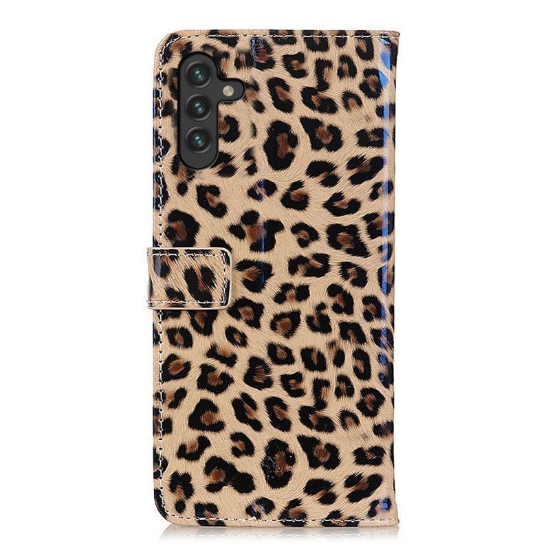 Flipové Pouzdro Samsung Galaxy A13 5g Leopard