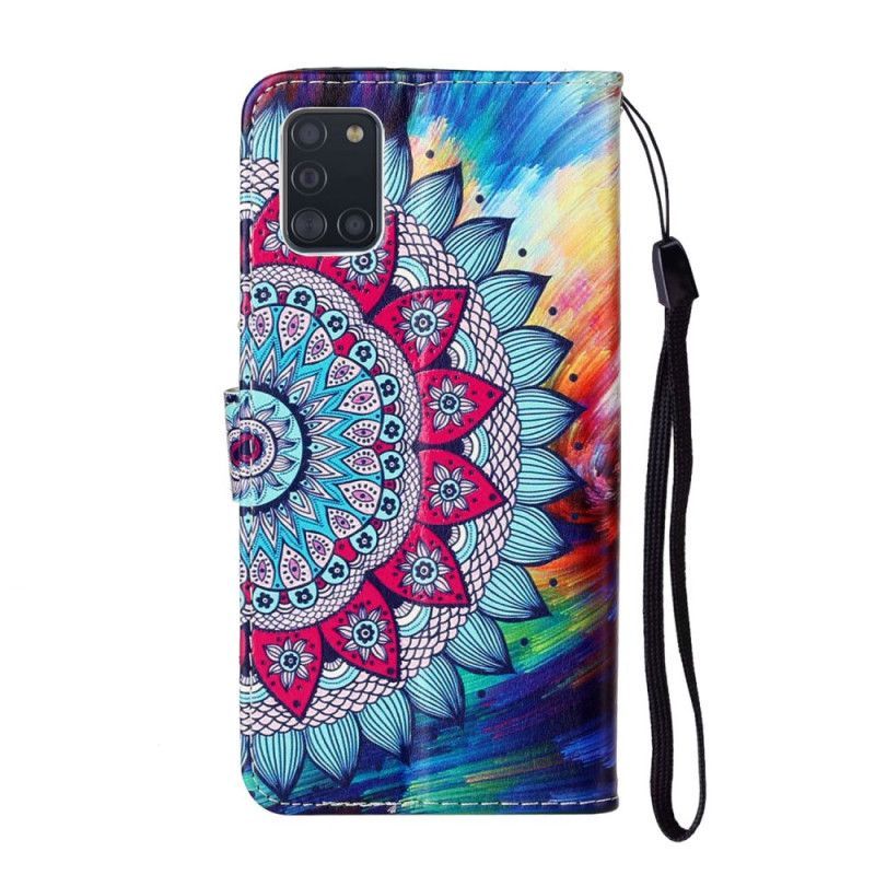 Flipové Pouzdro Samsung Galaxy A31 Královská Mandala