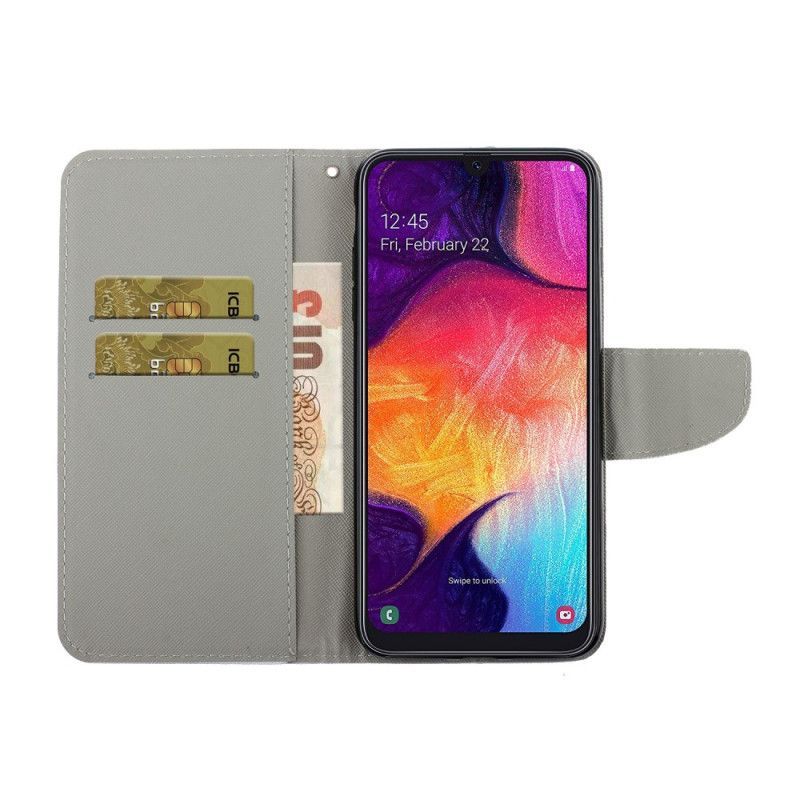 Flipové Pouzdro Samsung Galaxy A41 Tanga Sedmikrásky