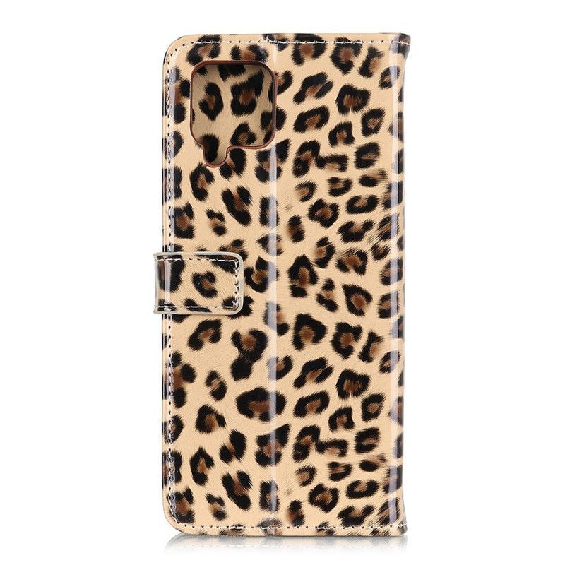 Flipové Pouzdro Samsung Galaxy A42 5g Leopard