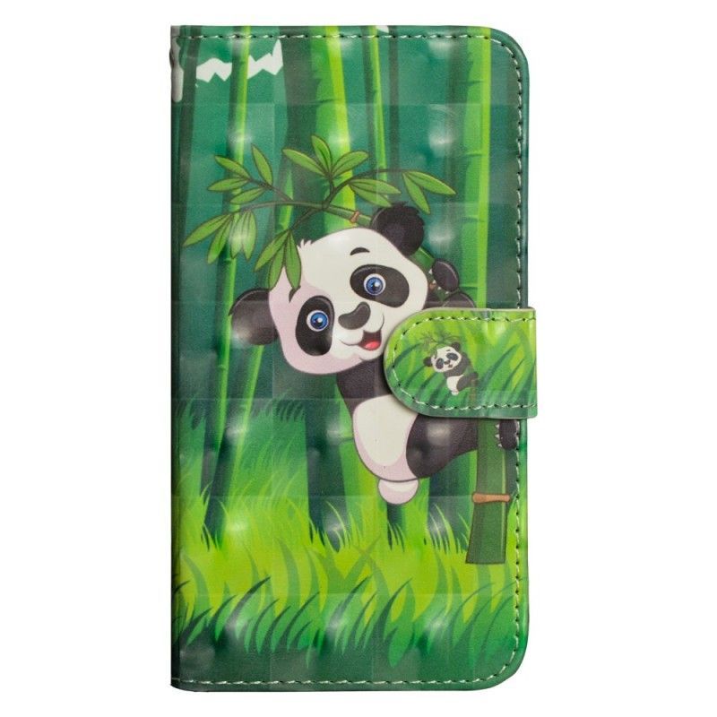 Flipové Pouzdro Samsung Galaxy A50 Panda A Bambus