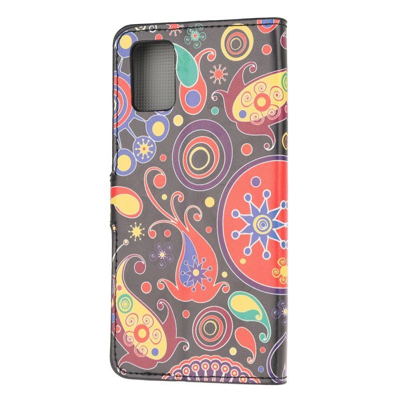 Flipové Pouzdro Samsung Galaxy A71 Design Galaxie