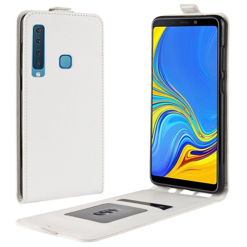 Flipové Pouzdro Samsung Galaxy A9 Efekt Skládací Kůže