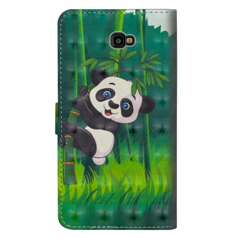 Flipové Pouzdro Samsung Galaxy J4 Plus Panda A Bambus