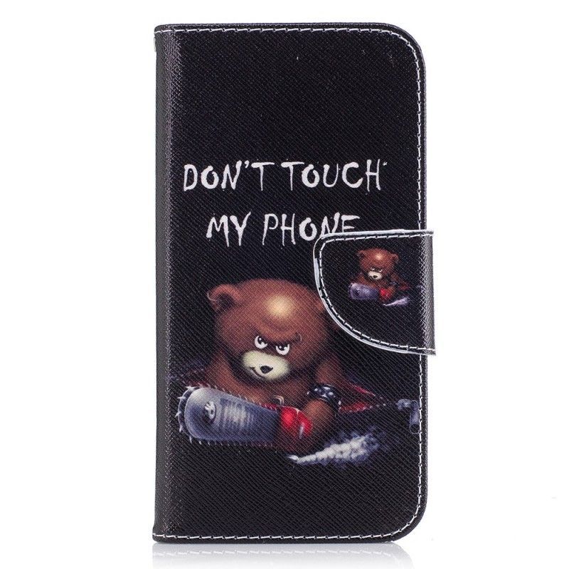 Flipové Pouzdro Samsung Galaxy J7 2017 Nebezpečný Medvěd