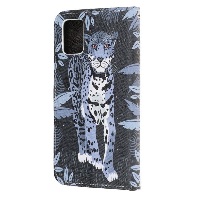 Flipové Pouzdro Samsung Galaxy M51 Leopardí Tanga