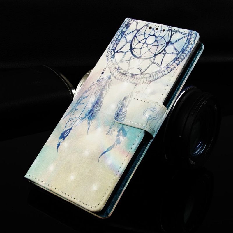 Flipové Pouzdro Samsung Galaxy Note 10 Plus Akvarelový Lapač Snů