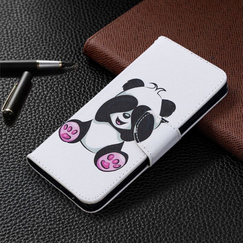 Flipové Pouzdro Samsung Galaxy Note 20 Panda Zábava