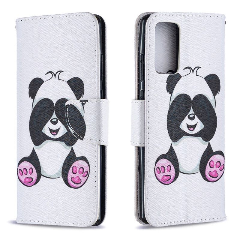 Flipové Pouzdro Samsung Galaxy Note 20 Panda Zábava