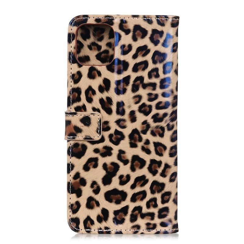 Flipové Pouzdro Samsung Galaxy S10 Lite Obyčejný Leopard