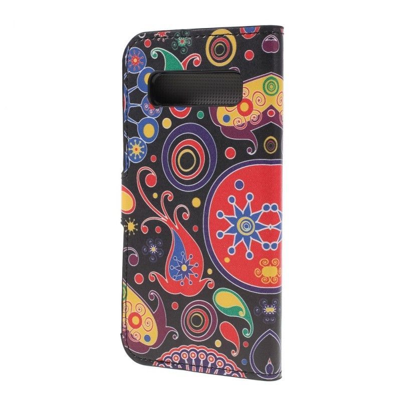 Flipové Pouzdro Samsung Galaxy S10 Plus Design Galaxie