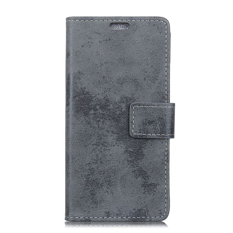 Flipové Pouzdro Samsung Galaxy S10 Plus Vintage Kožený Efekt