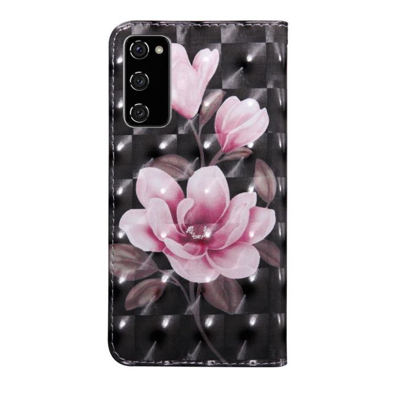 Flipové Pouzdro Samsung Galaxy S20 Fe Květ Květiny