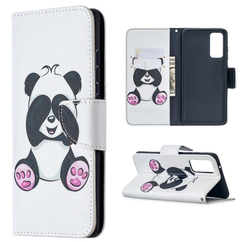 Flipové Pouzdro Samsung Galaxy S20 Fe Panda Zábava