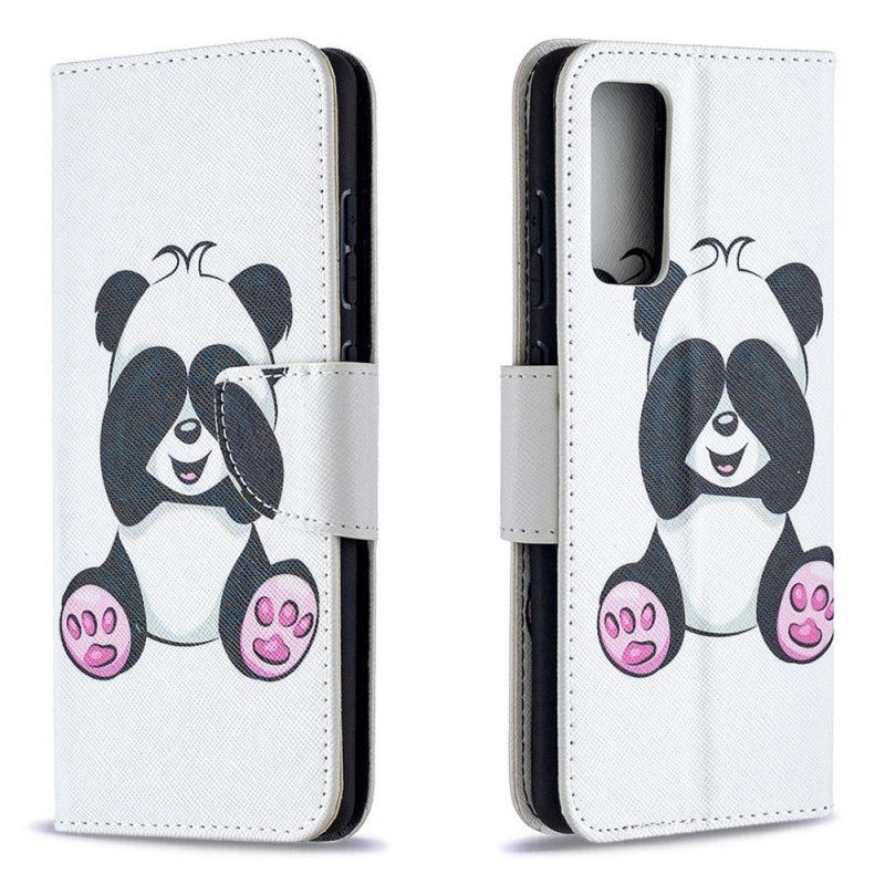 Flipové Pouzdro Samsung Galaxy S20 Fe Panda Zábava