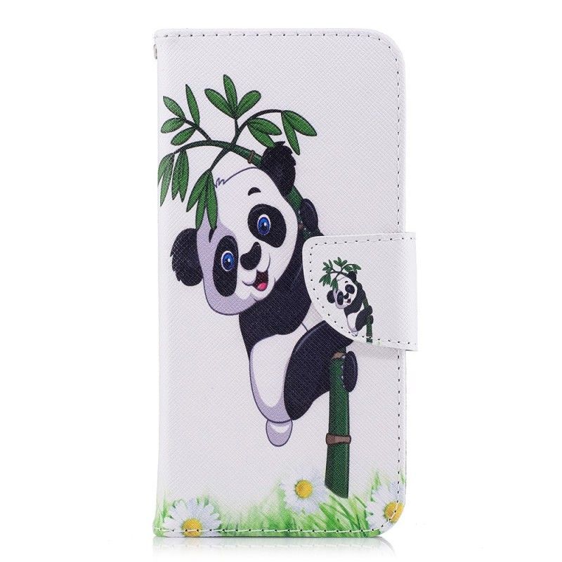 Flipové Pouzdro Samsung Galaxy S9 Panda Na Bambusu