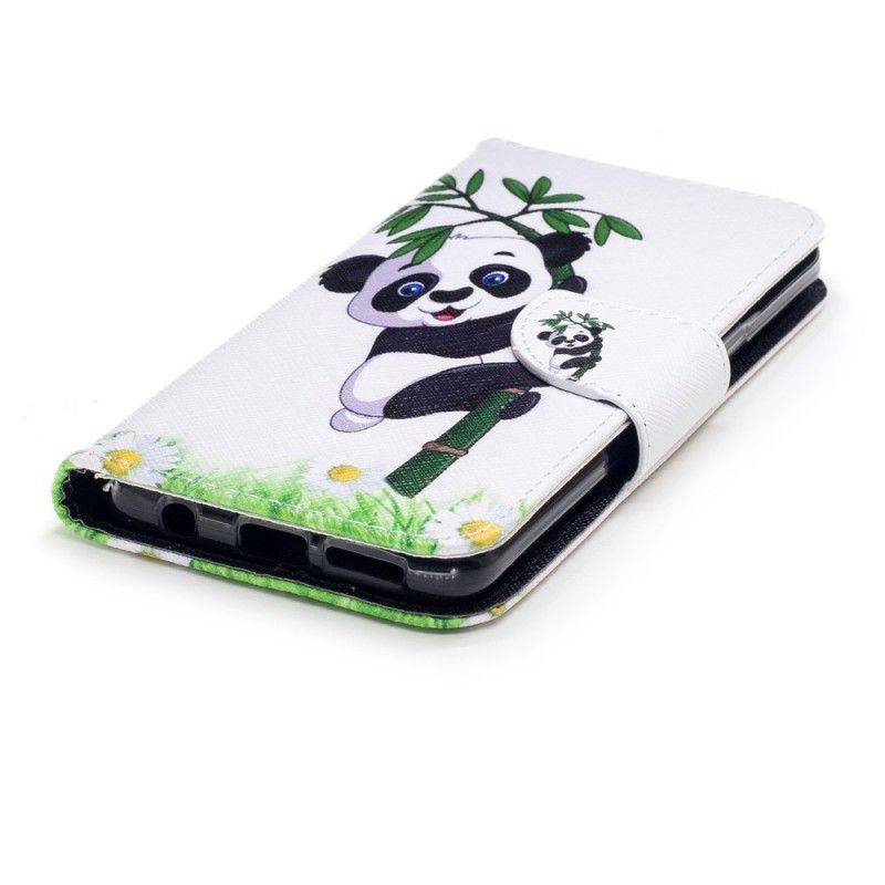 Flipové Pouzdro Samsung Galaxy S9 Panda Na Bambusu