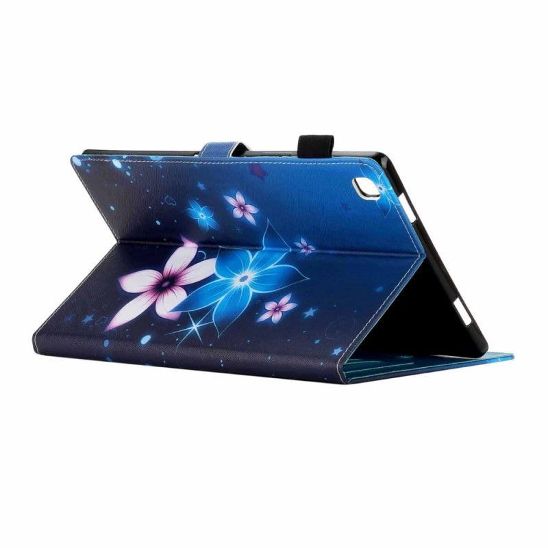 Flipové Pouzdro Samsung Galaxy Tab A7 (2020) Květinová